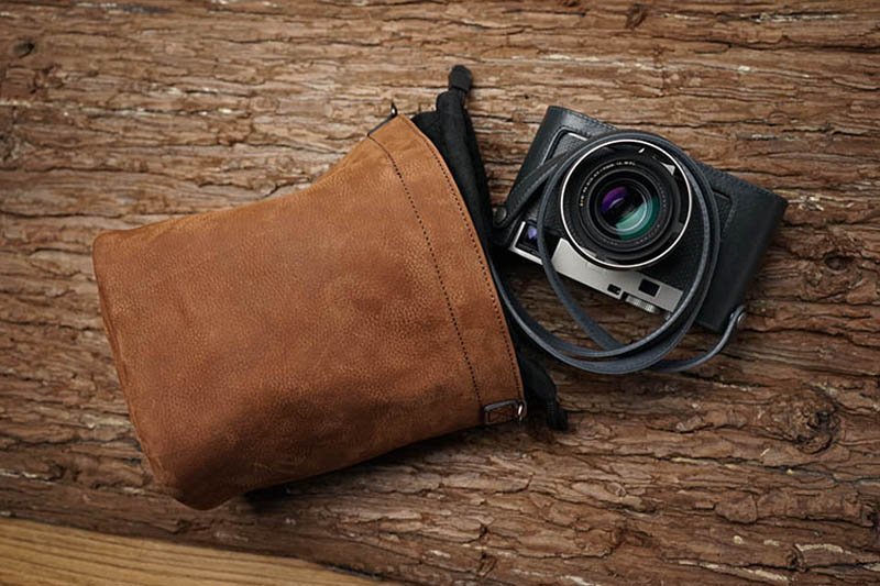 Mainau Leather Pouch | Vincov Camera Bag and Cases