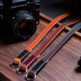 Toliara Personalised Leather Camera Strap