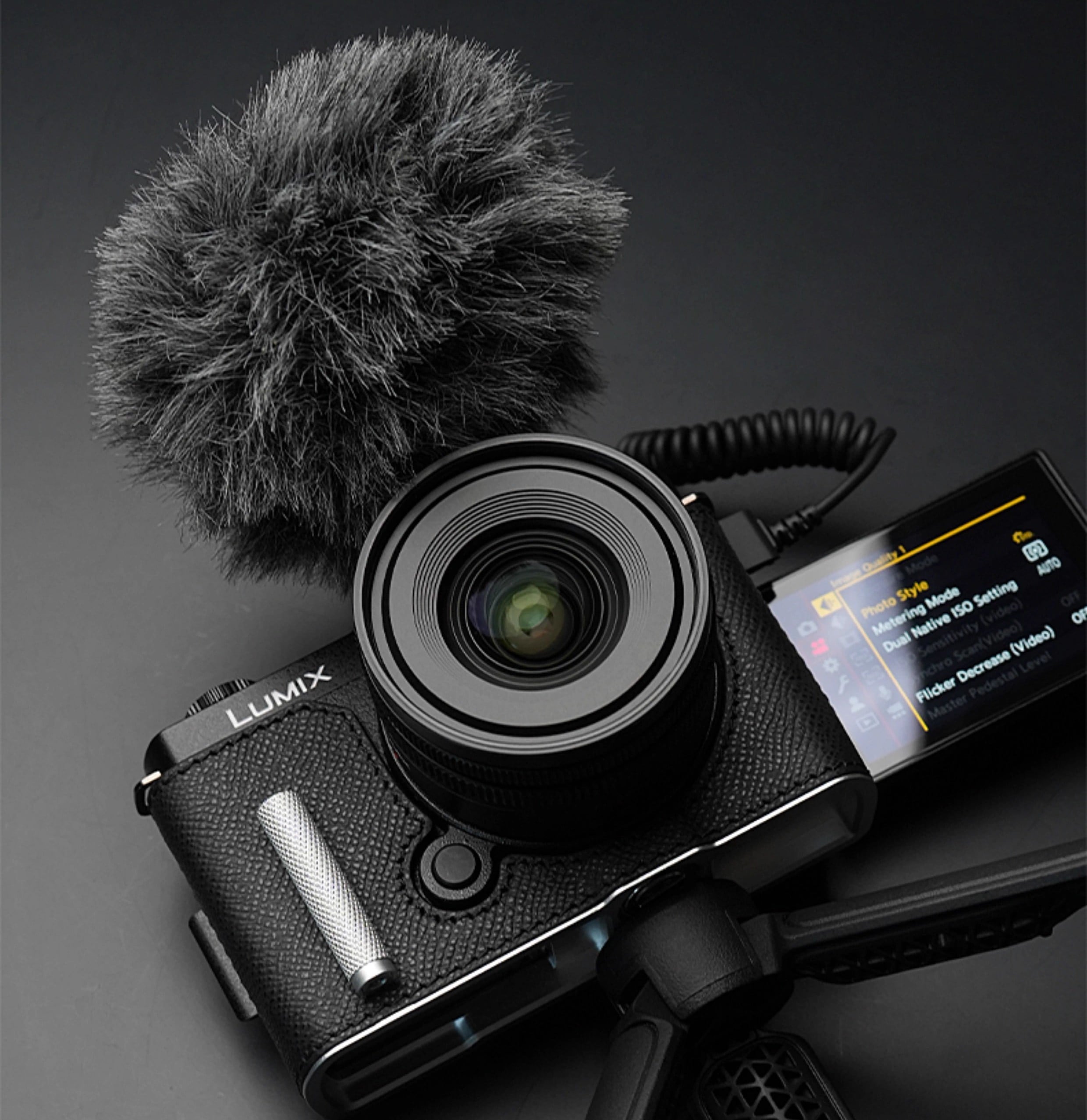 MUZIRI KINOKOO Custodia In Silicone Per Panasonic Lumix S9 – Antiscivolo, Antigraffio, Con Accesso A Batteria E SD